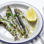 Sarde all'Agliata marinate al limone con aglio e prezzemolo