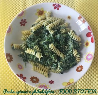 pasta spinaci e philadelphia 1
