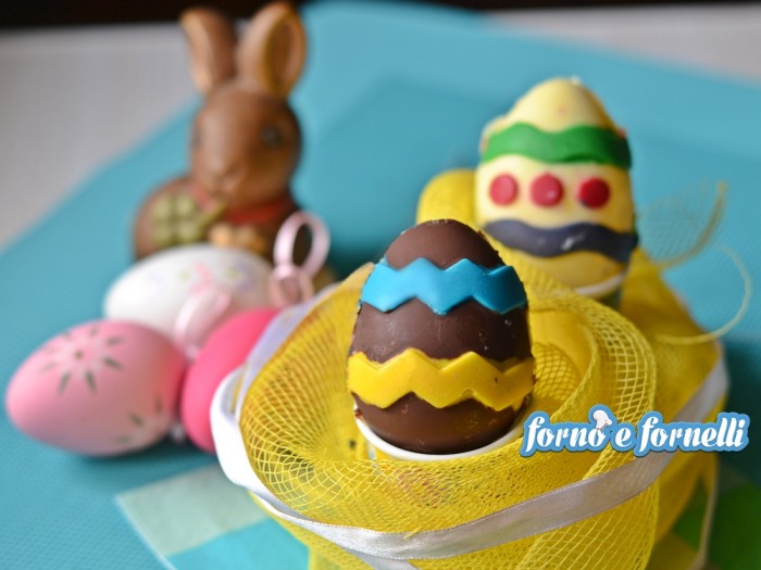 Uova di cioccolato fatte in casa