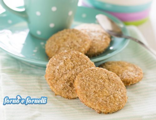 Biscotti allo yogurt con farina integrale