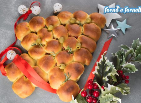 Torta danubio di Natale Torta danubio di Natale