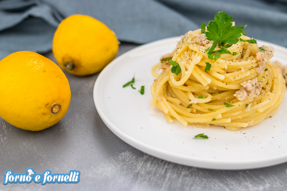 Pasta Tonno E Limone, Ricetta Velocissima E Gustosa | Forno E Fornelli