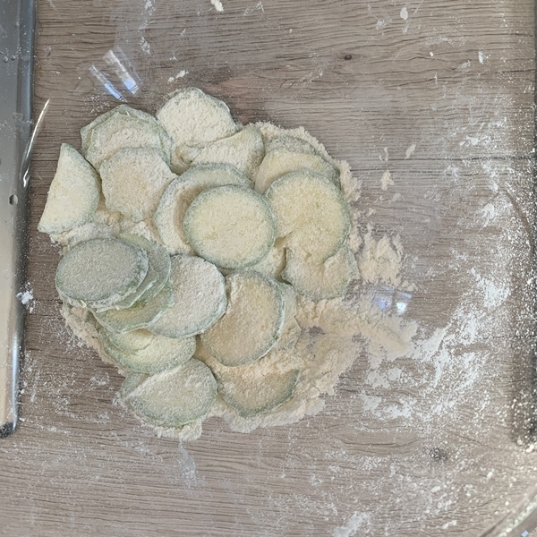 chips di zucchine al forno passo passo