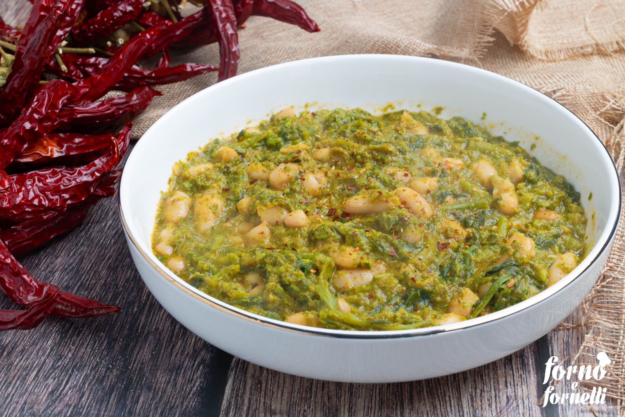 Minestra di rape e fagioli