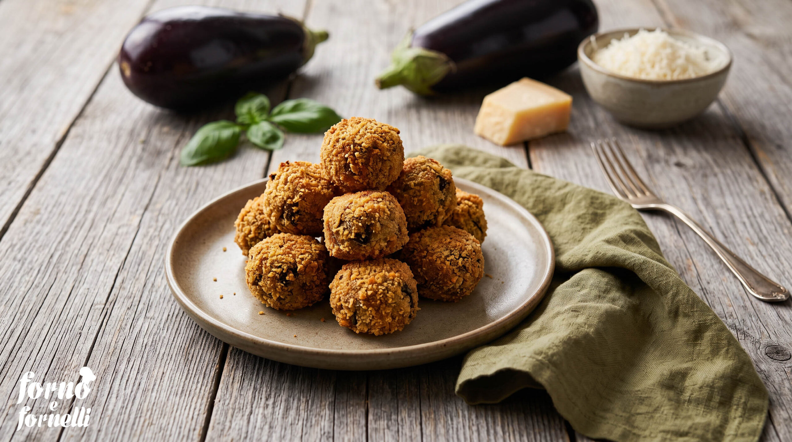 polpette di melanzane croccanti