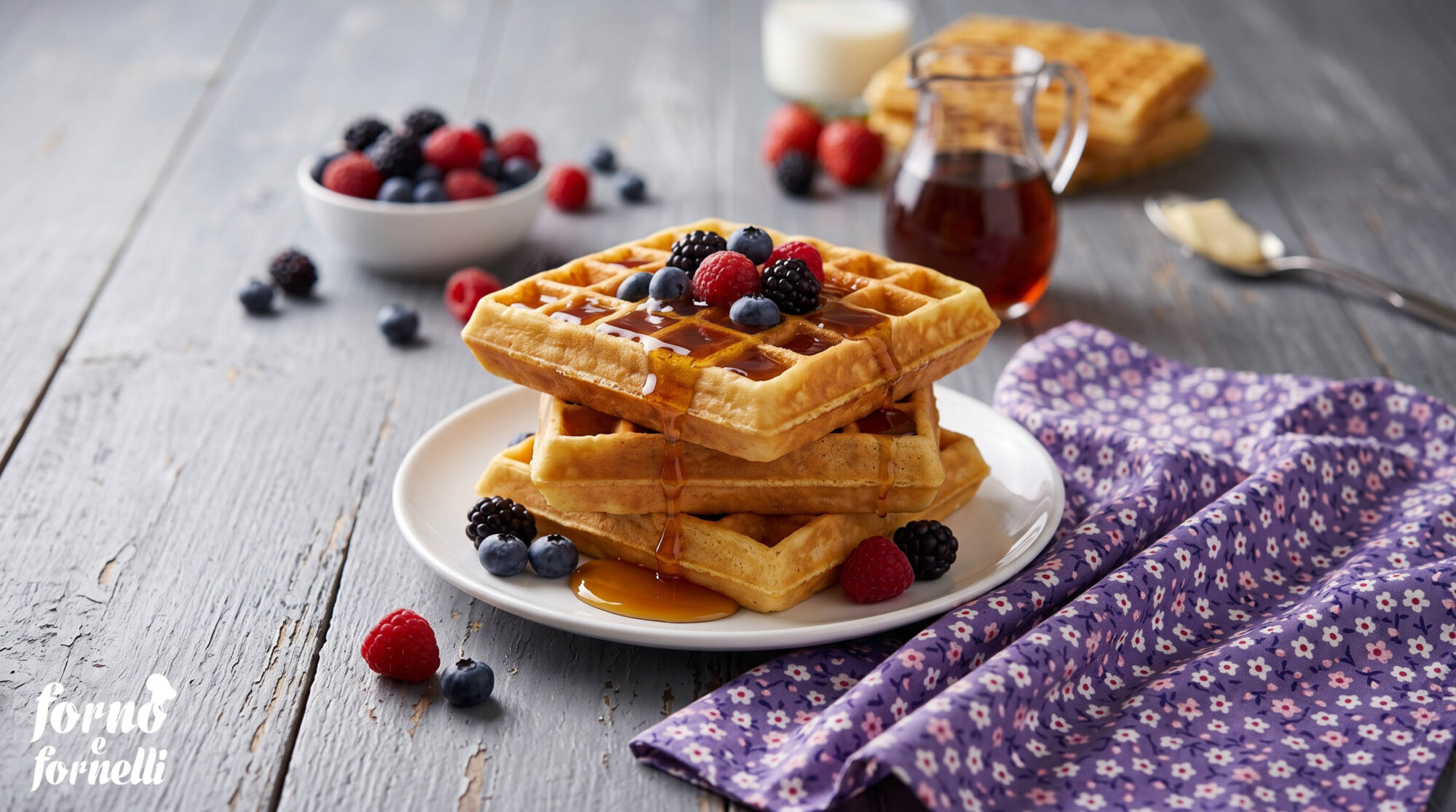 waffle fatti in casa