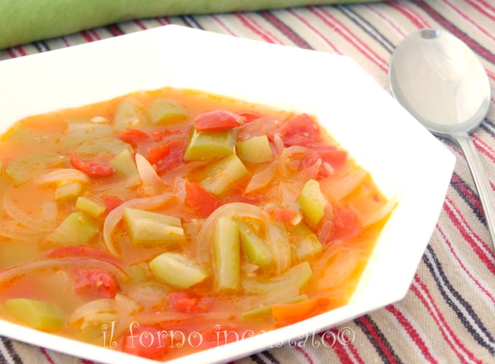 minestra zucchina lunga