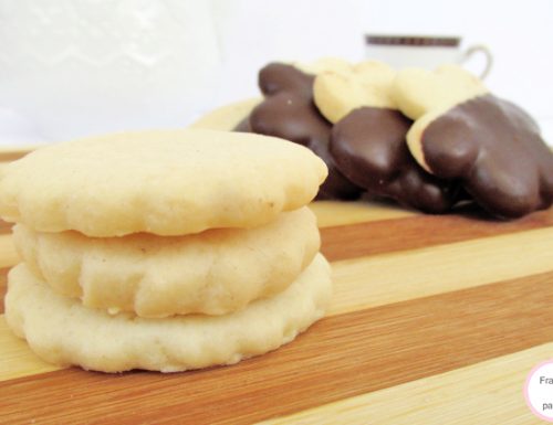 Biscotti al burro e cioccolato