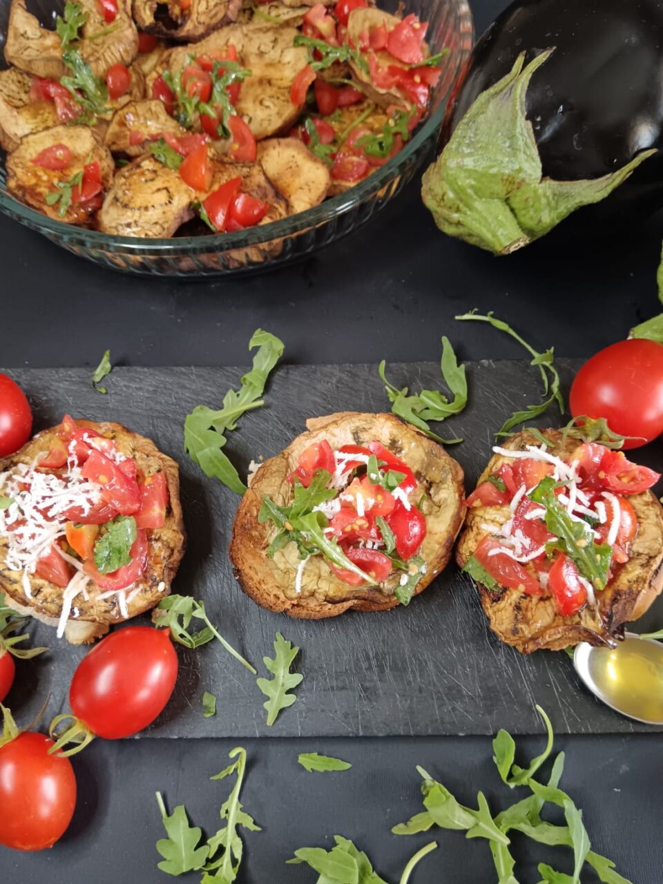 Crostini Express di Melanzane: il segreto del microonde