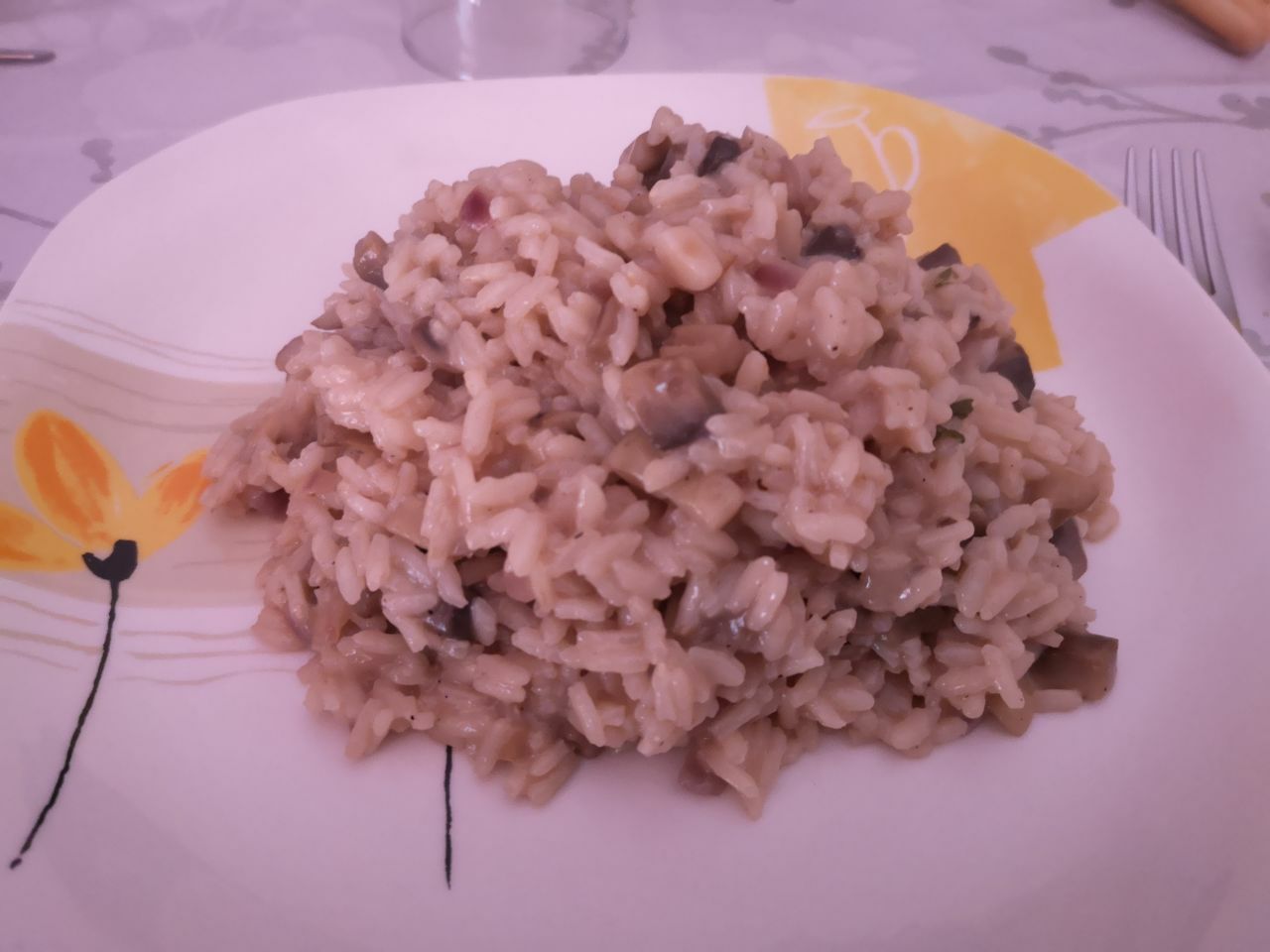 Risotto ai funghi Champignon Blog di franpasefora