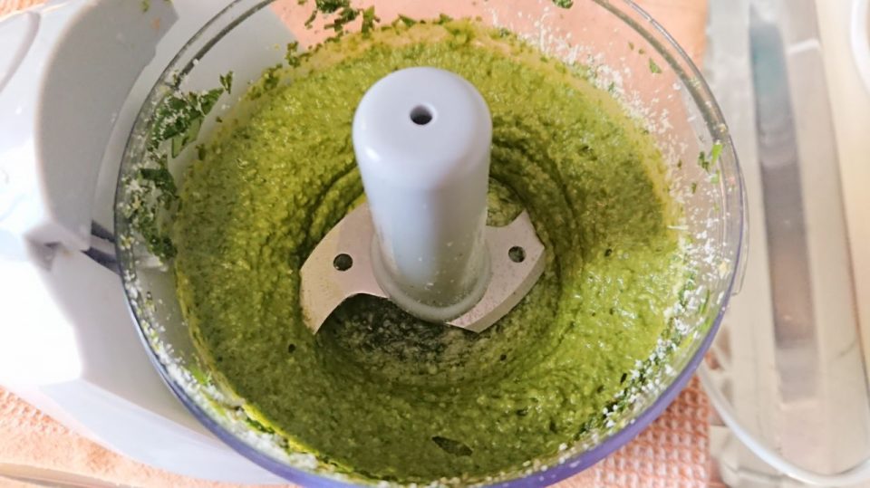 Spaghetti con pesto alla genovese e patate Blog di franpasefora