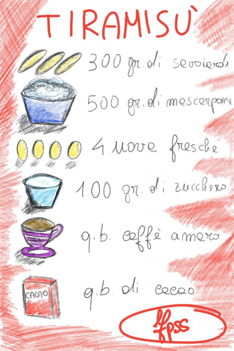 Tiramis Ricetta Illustrata Blog Di Franpasefora