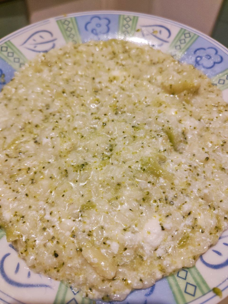 Risotto con broccoli e ricotta