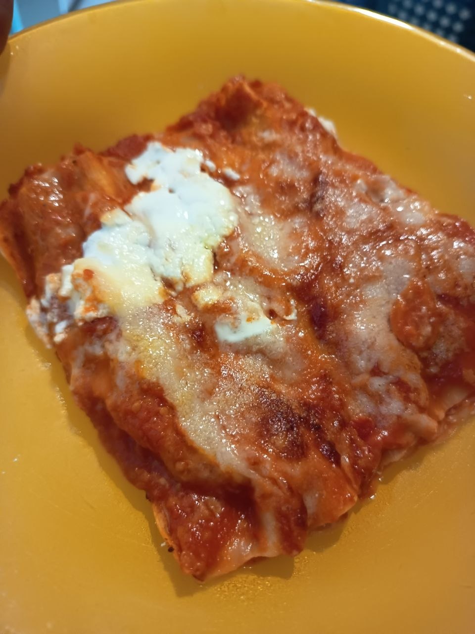 lasagne con salsa fresca di datterino