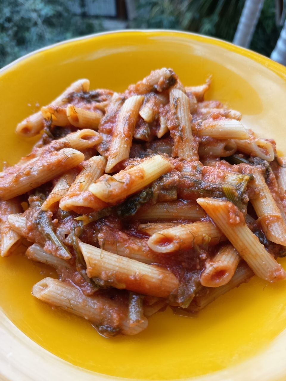 Pennette con sugo ai finocchietti