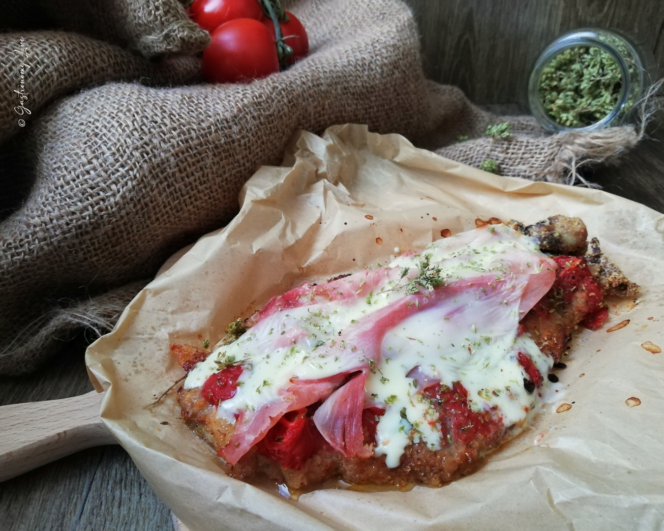 Carne alla pizzaiola palermitana filante