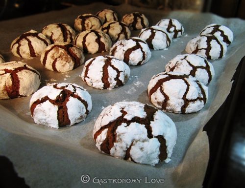 Chocolate crackle cookies: biscottini goduriosi!