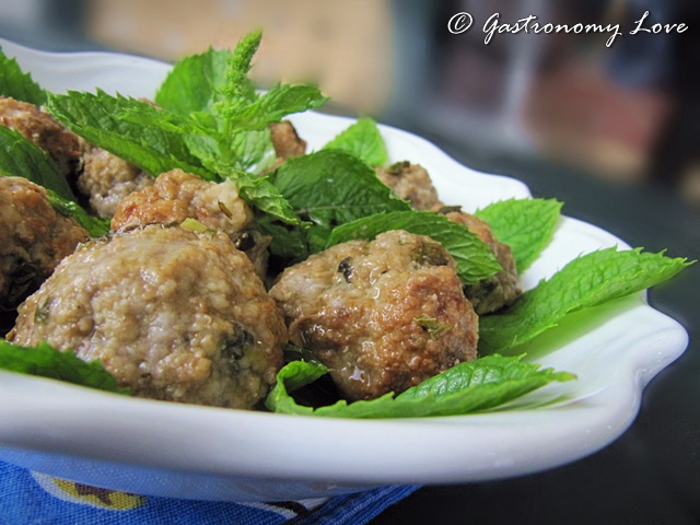 polpette alla menta