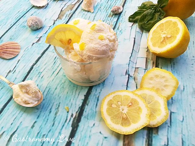 Gelato al limone senza gelatiera