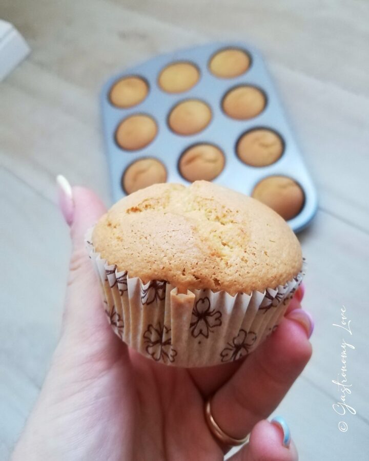 Muffin con la zucca cruda senza lattosio