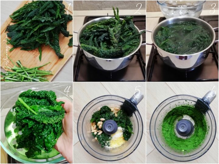 Come preparare il pesto di cavolo nero