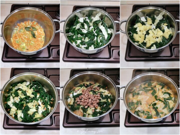 Zuppa Toscana preparazione passo passo