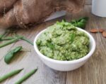Pesto di fagiolini per pasta riso e bruschette
