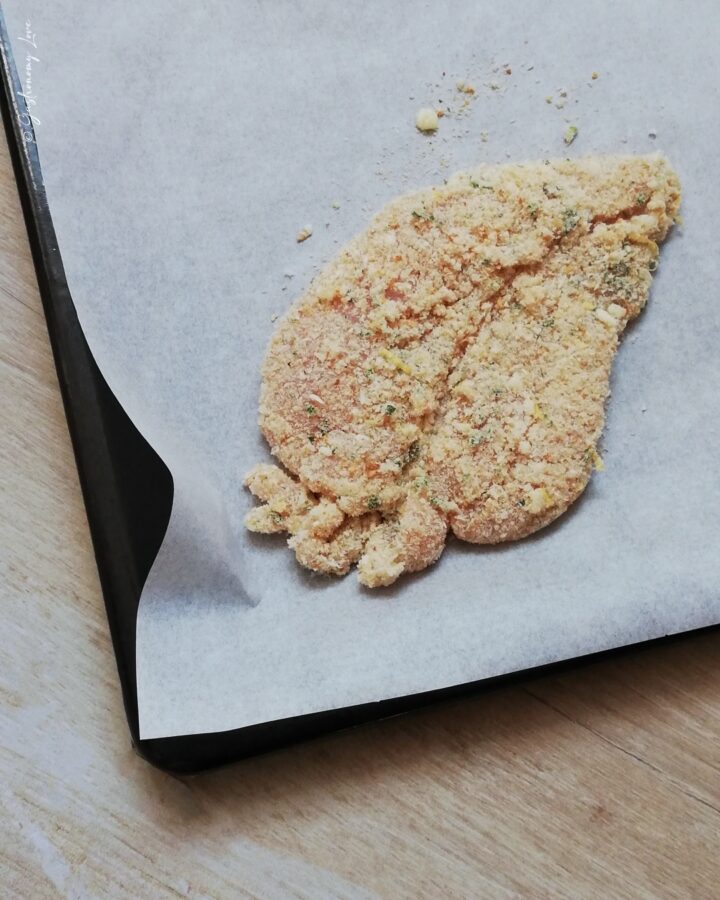 come panare la cotoletta di pollo da fare al forno o in padella 