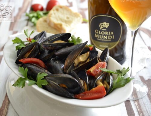 Cozze piccanti alla birra artiganale