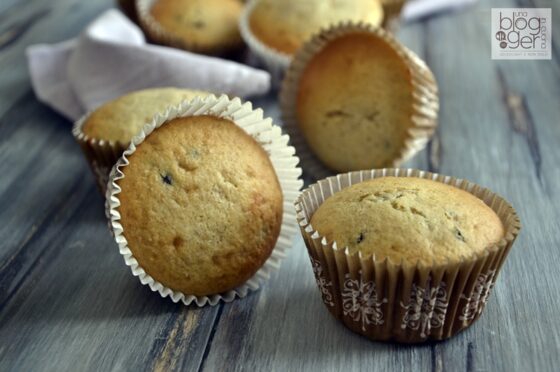 Muffin con gocce di cioccolato