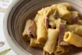 Pasta con crema di ceci e tonno