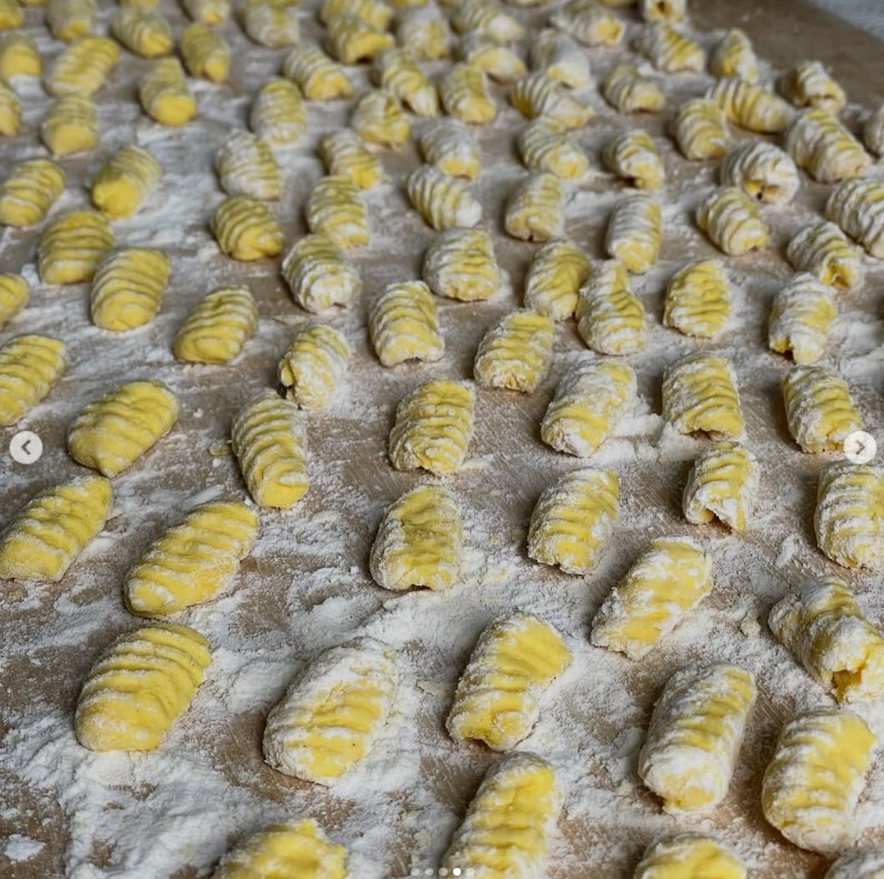 Gnocchi di ricotta allo zafferano