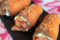 Involtini di salmone affumicato