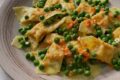 Ravioli di ricotta, carote e curcuma