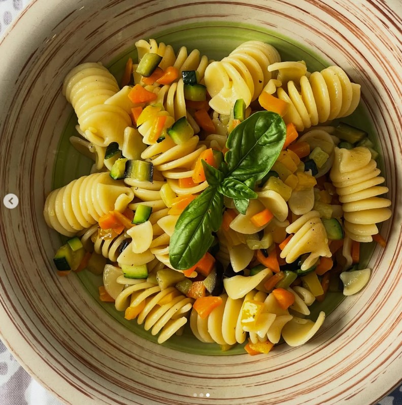 Pasta fredda all'ortolana