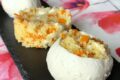 Mozzarelle ripiene di cous cous