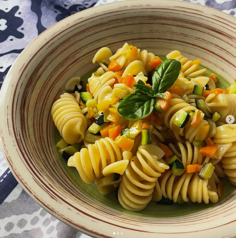 Pasta fredda all'ortolana
