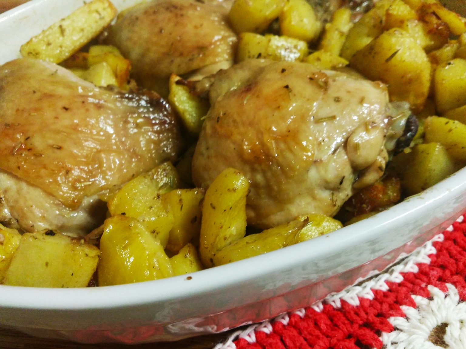 Sovracosce Di Pollo Marinate Con Patate - Blog Di Gigisbacking