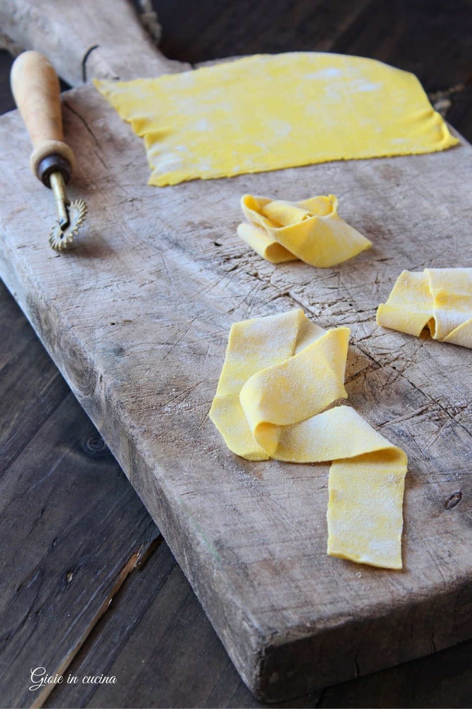 Pasta fresca vegana Gioie In Cucina