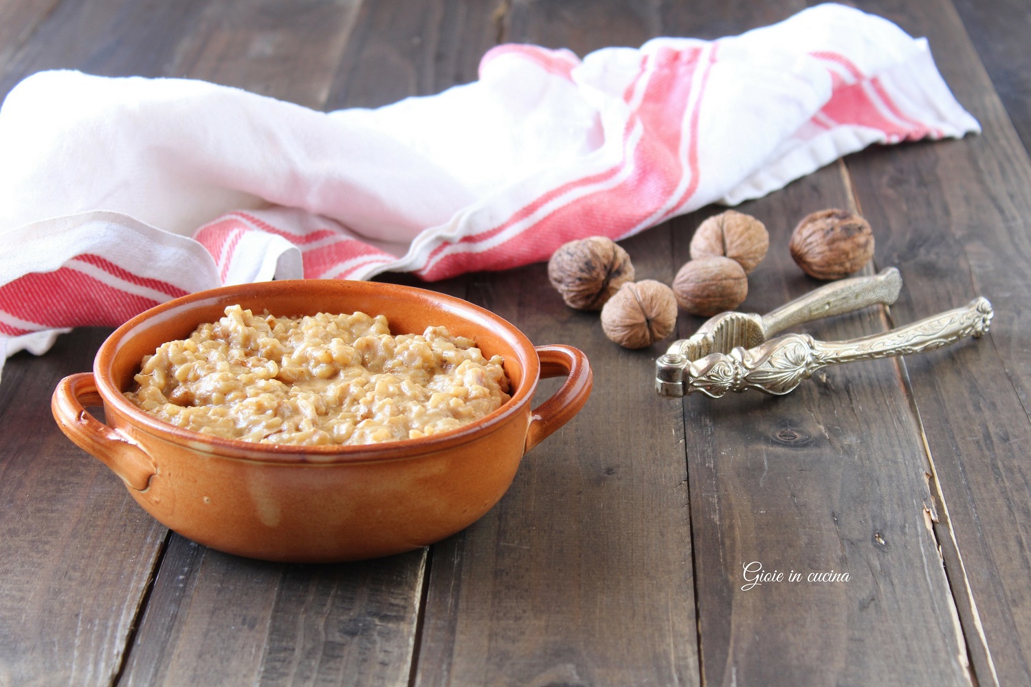 Risotto con mascarpone e noci Gioie In Cucina