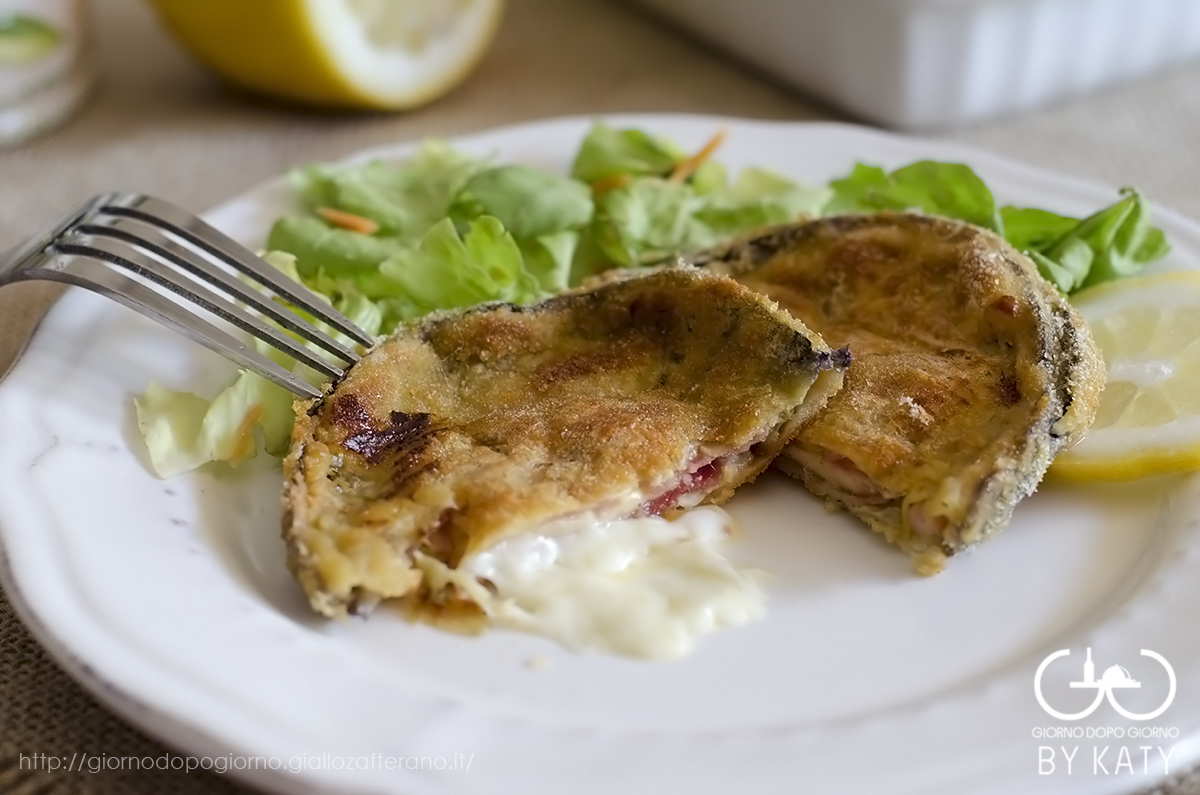 Cordon bleu di melanzane al forno | Giorno dopo giorno