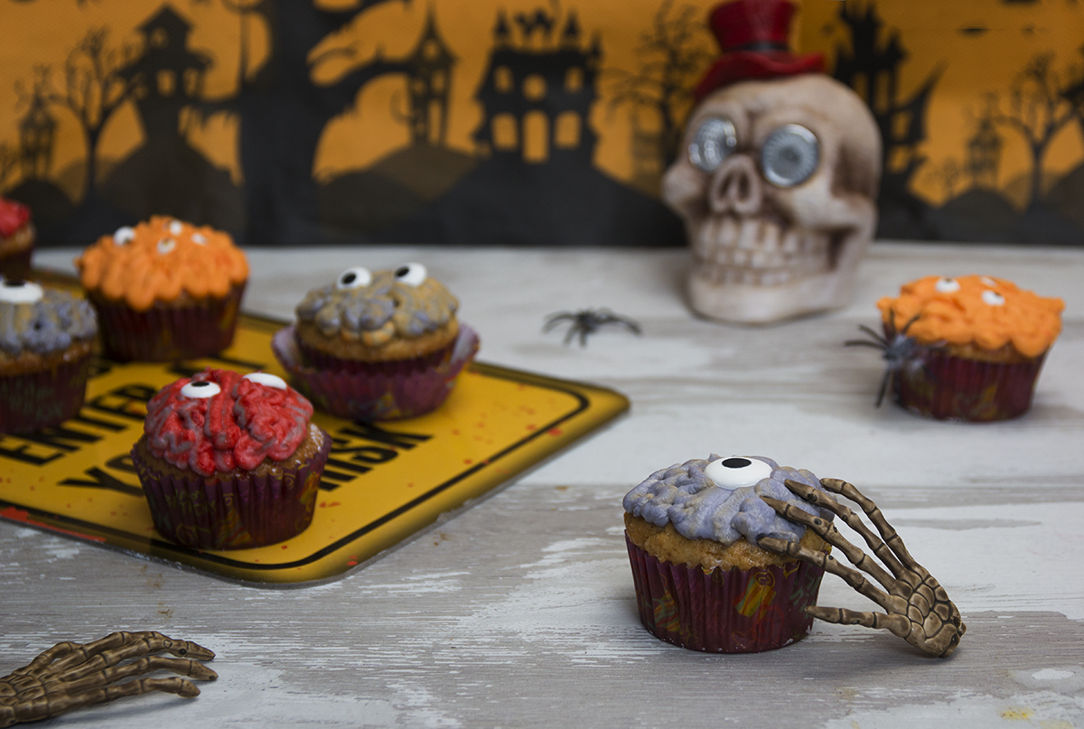 Halloween: zombie cupcakes senza burro