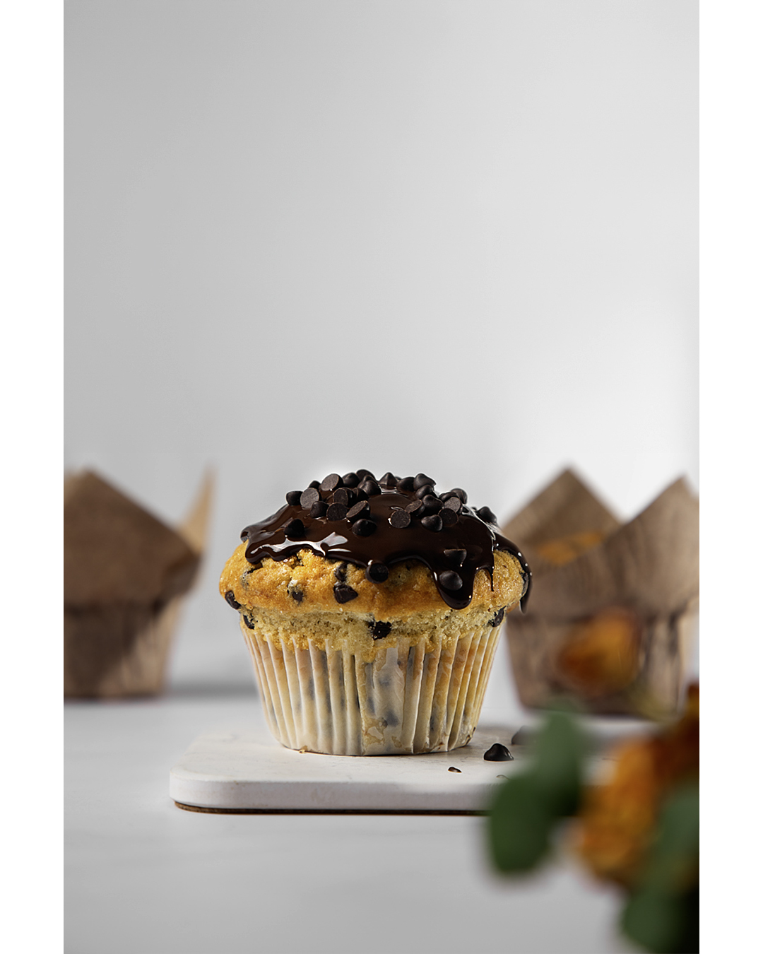 Muffin yogurt fondente