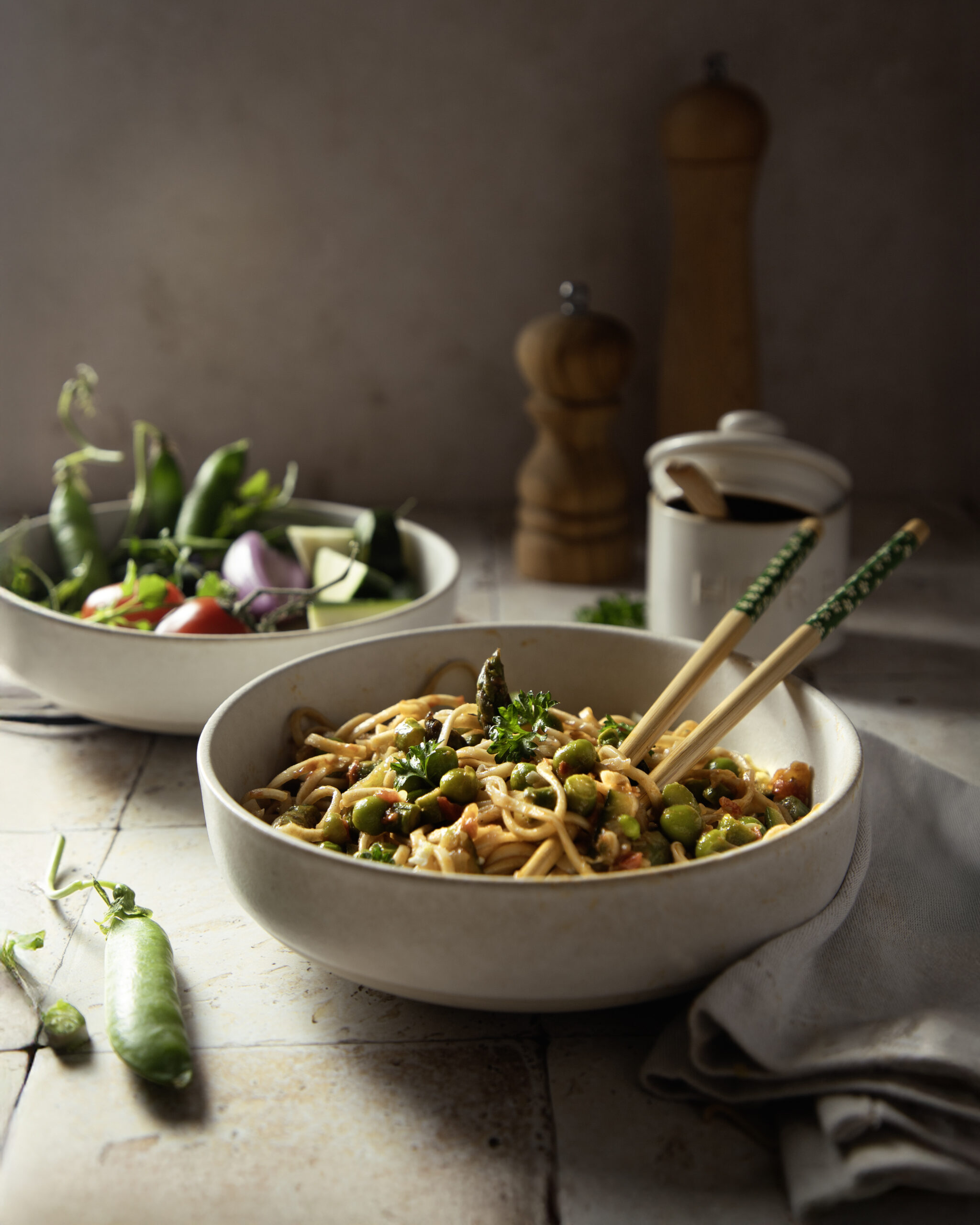 noodles al currry