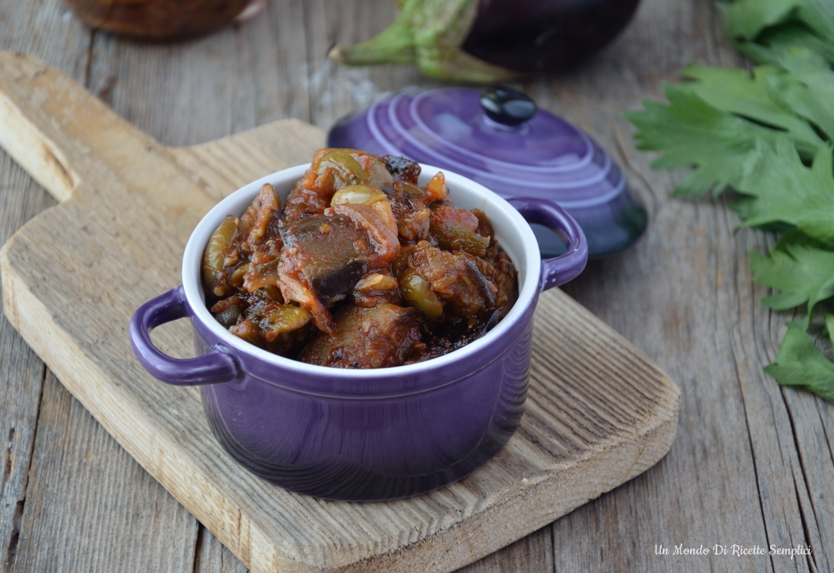 caponata di melanzane