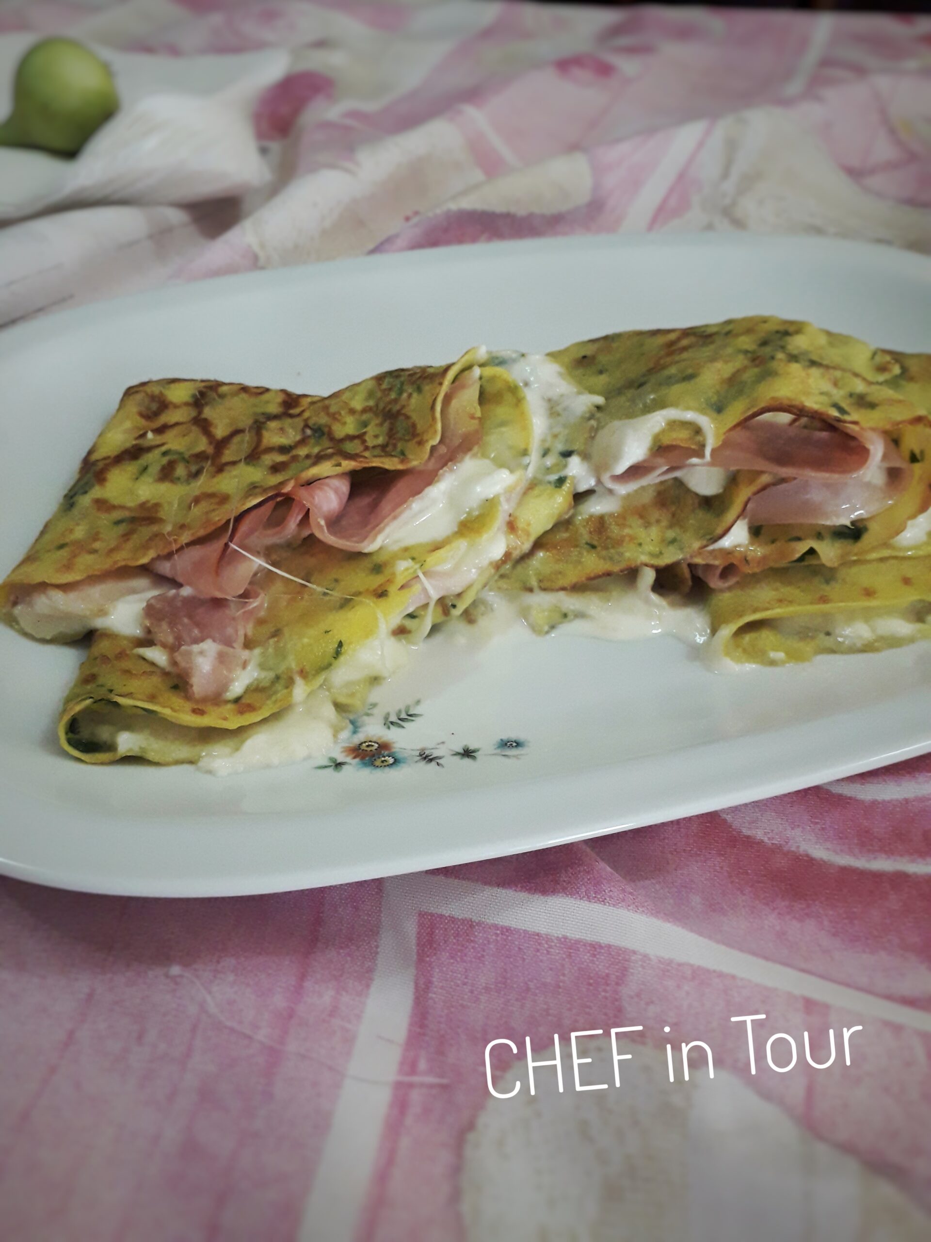 Crespelle al Prosciutto, Fior di latte, Crescenza - RICETTE - Chef in ...