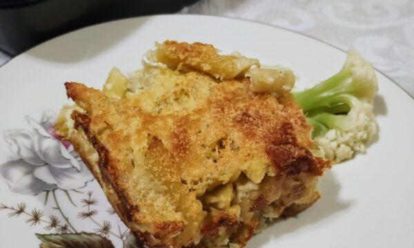 Pennette al forno con crema di cavolfiore