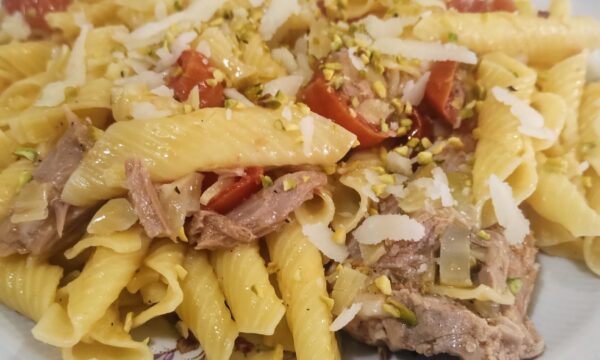Garganelli pomodorini e tonno