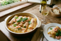 Involtini di lasagne con gamberi e ricotta: il calore della tradizione che si rinnova