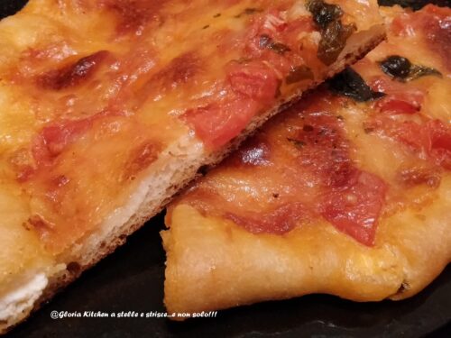 Pizza Crosty con Ricotta di Gloria KitchenUSA